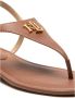 Polo Ralph Lauren Casual Camel Leren Dames Sandalen Brown Dames - Thumbnail 13