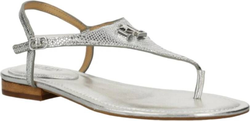 Ralph Lauren Flat Sandals Gray Dames