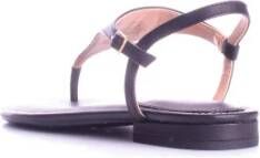 Ralph Lauren Flat Sandals Zwart Dames