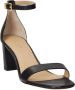 Ralph Lauren Gebrande leren sandaal schoenen Black Dames - Thumbnail 3