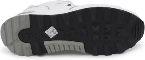 Ralph Lauren Heren leren en canvas sneakers