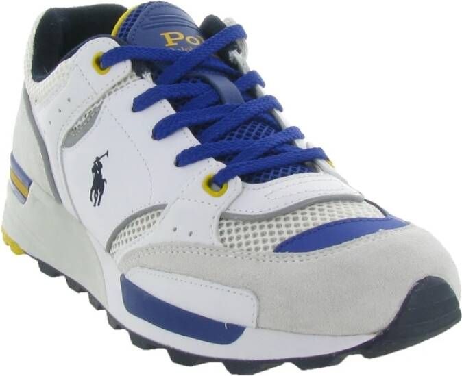 Ralph Lauren Heritage Court Ribbon Trackster 200 Schoenen White Heren
