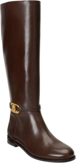 Ralph Lauren High Boots Bruin Dames