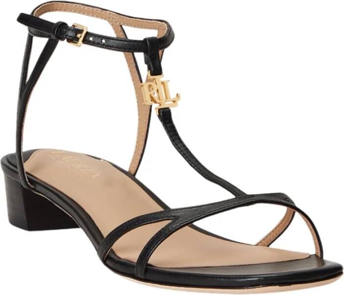 Ralph Lauren High Heel Sandals Black Dames