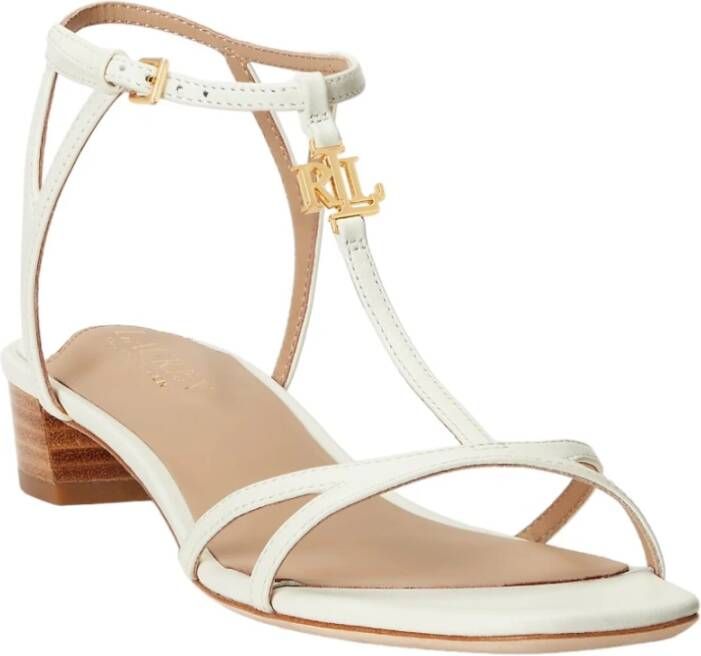 Ralph Lauren High Heel Sandals White Dames