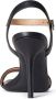 Lauren Ralph Lauren Leren sandalen met naaldhak model 'GWEN' - Thumbnail 7