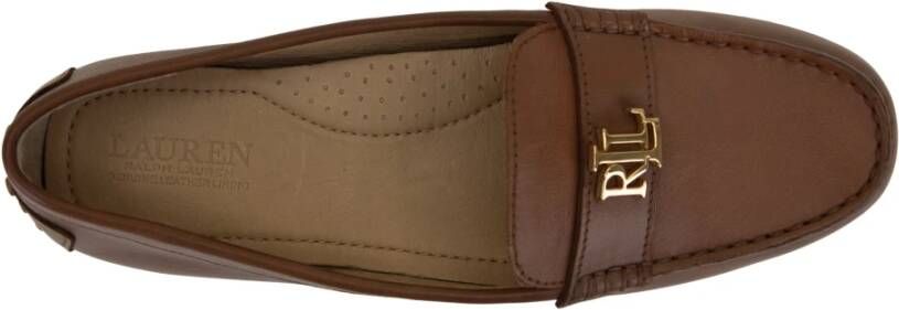Ralph Lauren Instap Mocassins voor dames Brown Dames