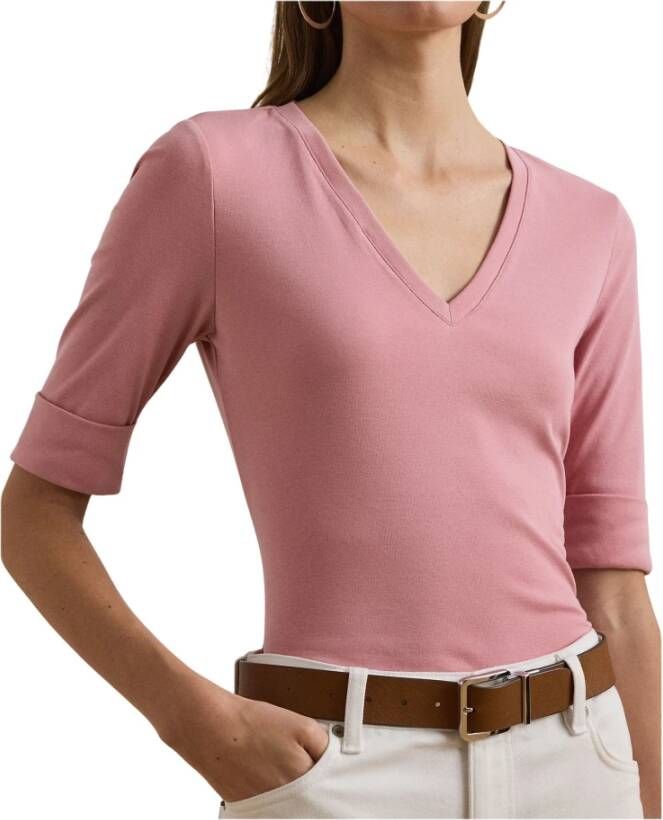 Ralph Lauren Judy Top met elleboogmouwen