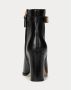 Lauren Ralph Lauren Leren boots met labelapplicatie model 'BAILEY' - Thumbnail 8