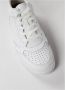 Ralph Lauren Geperforeerde Leren Sneaker met Memory Foam White Heren - Thumbnail 10