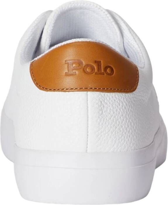 Ralph Lauren Lage Sneakers White Heren