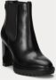 Ralph Lauren Layne leren enkellaarzen Black Dames - Thumbnail 3