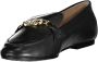 Ralph Lauren Leren Mocassin Platte Schoen met Logo - Thumbnail 2
