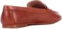 Ralph Lauren Leren Mocassins Logo Voorkant Rubberen Zool Brown Dames - Thumbnail 6