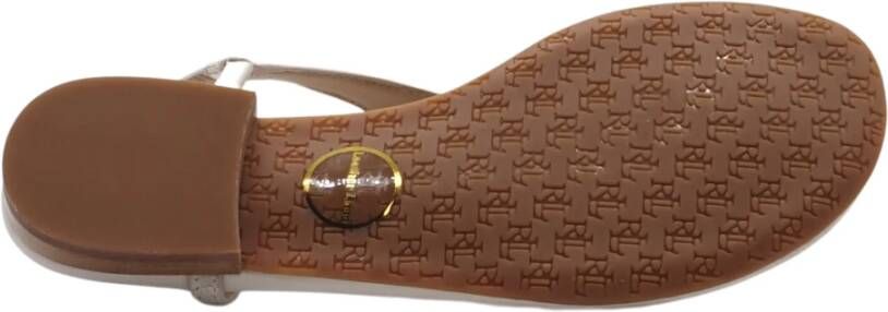 Ralph Lauren Milk Flip-Flops Sandalen