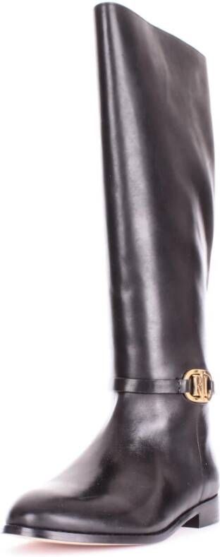 Ralph Lauren Over-knee Boots Zwart Dames