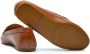 Ralph Lauren Leren Mocassins Logo Voorkant Rubberen Zool Brown Dames - Thumbnail 13