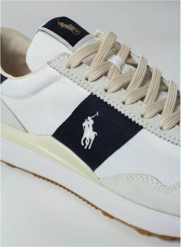 Ralph Lauren Iconische Train 89 Sneakers White Heren