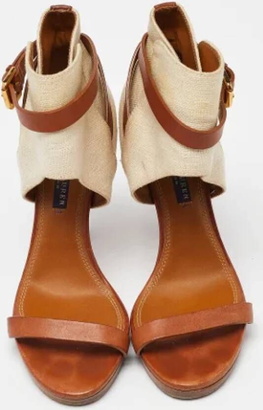 Ralph Lauren Pre-owned Canvas sandals Multicolor Dames