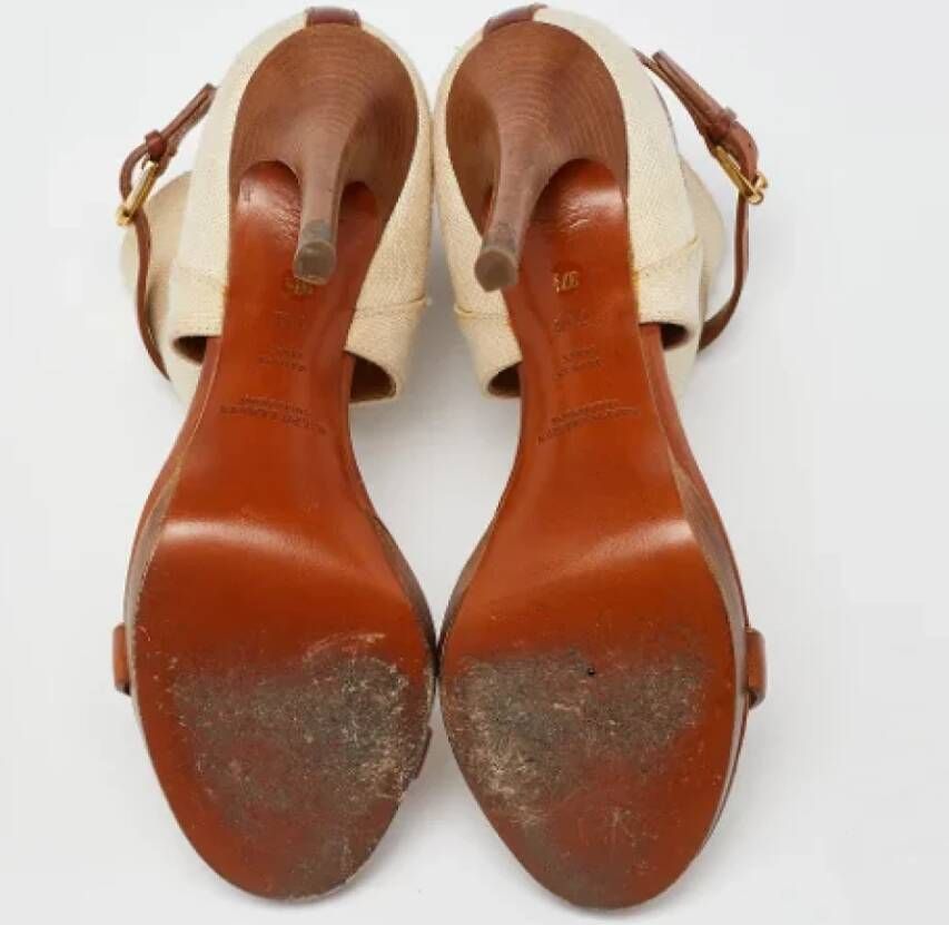 Ralph Lauren Pre-owned Canvas sandals Multicolor Dames