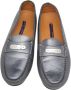 Ralph Lauren Pre-owned Leather flats Gray Dames - Thumbnail 2