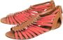 Ralph Lauren Pre-owned Leather sandals Beige Dames - Thumbnail 3