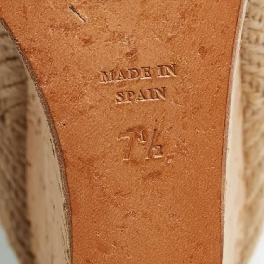 Ralph Lauren Pre-owned Leather sandals Blue Dames