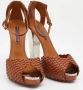 Ralph Lauren Pre-owned Leather sandals Brown Dames - Thumbnail 4