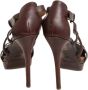 Ralph Lauren Pre-owned Leather sandals Brown Dames - Thumbnail 4