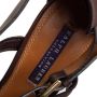 Ralph Lauren Pre-owned Leather sandals Brown Dames - Thumbnail 6