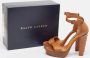 Ralph Lauren Pre-owned Leather sandals Brown Dames - Thumbnail 8