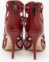 Ralph Lauren Pre-owned Leather sandals Red Dames - Thumbnail 4