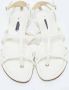 Ralph Lauren Pre-owned Leather sandals White Dames - Thumbnail 3