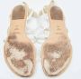 Ralph Lauren Pre-owned Leather sandals White Dames - Thumbnail 6