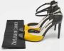 Ralph Lauren Pre-owned Leather sandals Yellow Dames - Thumbnail 9