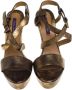 Ralph Lauren Pre-owned Leather sandals Yellow Dames - Thumbnail 2