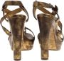 Ralph Lauren Pre-owned Leather sandals Yellow Dames - Thumbnail 4