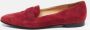 Ralph Lauren Pre-owned Suede flats Red Dames - Thumbnail 2