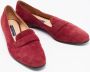Ralph Lauren Pre-owned Suede flats Red Dames - Thumbnail 4