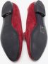 Ralph Lauren Pre-owned Suede flats Red Dames - Thumbnail 6