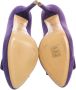 Ralph Lauren Pre-owned Suede heels Purple Dames - Thumbnail 5