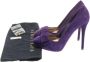 Ralph Lauren Pre-owned Suede heels Purple Dames - Thumbnail 7