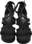 Ralph Lauren Pre-owned Suede sandals Black Dames - Thumbnail 4