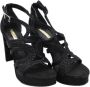 Ralph Lauren Pre-owned Suede sandals Black Dames - Thumbnail 5