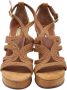 Ralph Lauren Pre-owned Suede sandals Brown Dames - Thumbnail 3