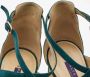 Ralph Lauren Pre-owned Suede sandals Green Dames - Thumbnail 8