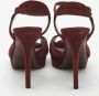 Ralph Lauren Pre-owned Suede sandals Red Dames - Thumbnail 6
