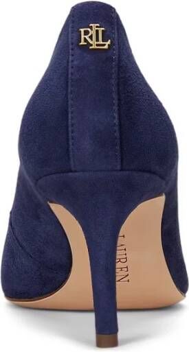 Lauren Ralph Lauren Hoge hakken Lanette-Pumps-Dress in blauw - Foto 4
