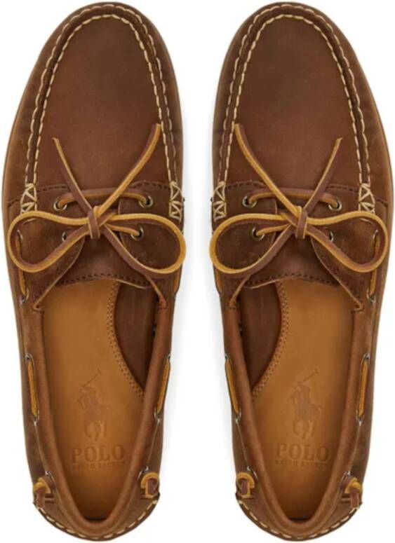 Ralph Lauren Sailor Shoes Brown Heren