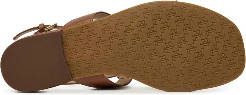 Ralph Lauren Sandalen Bruin